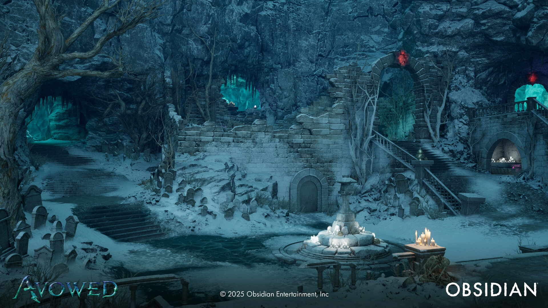 Cemetery combat area